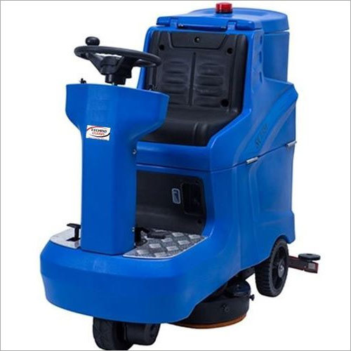 Battery Operated Ride-on Floor Scrubber Dryer-image